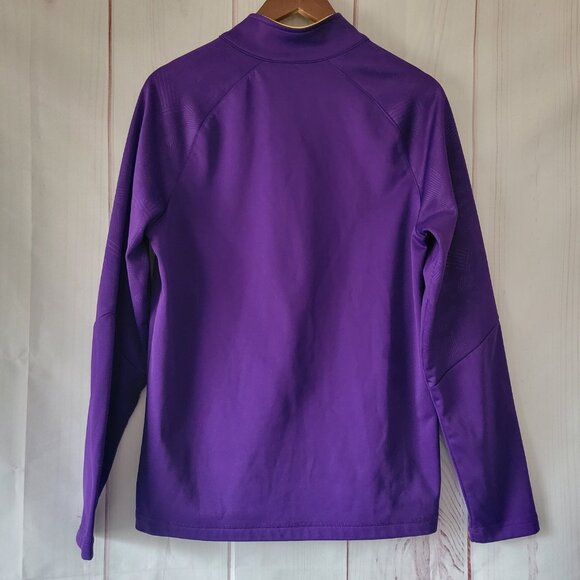 Fanatics NFL Minnesota Vikings Football Quarter Zip Sweatshirt, Men’s M, Purple - Picture 6 of 7